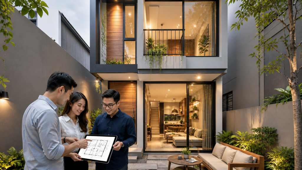 Tips Bangun Rumah Di Lahan Sempit Agar Tetap Nyaman 2 1024x576