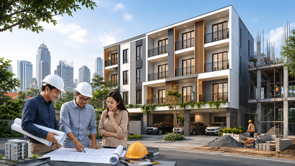 jasa kontraktor kost kostan jakarta terpercaya untuk bangun kos modern